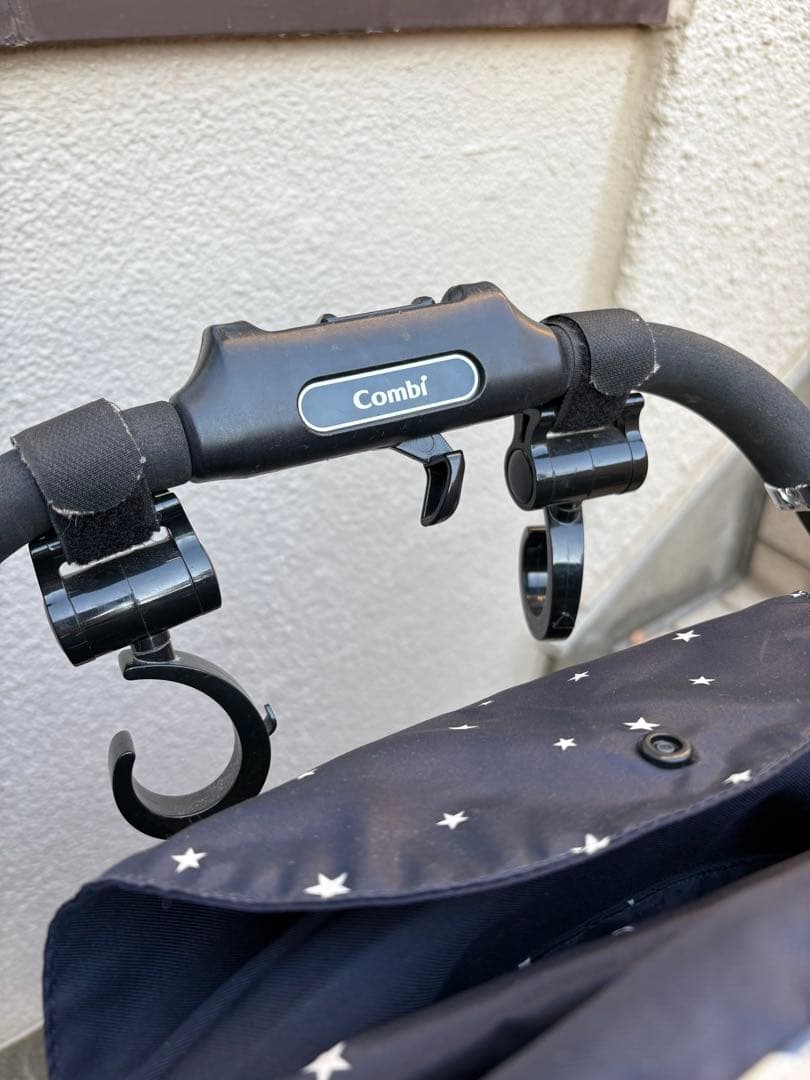 Combi 折りたたみベビーカー スゴカルa 4キャス　Light ネイビー