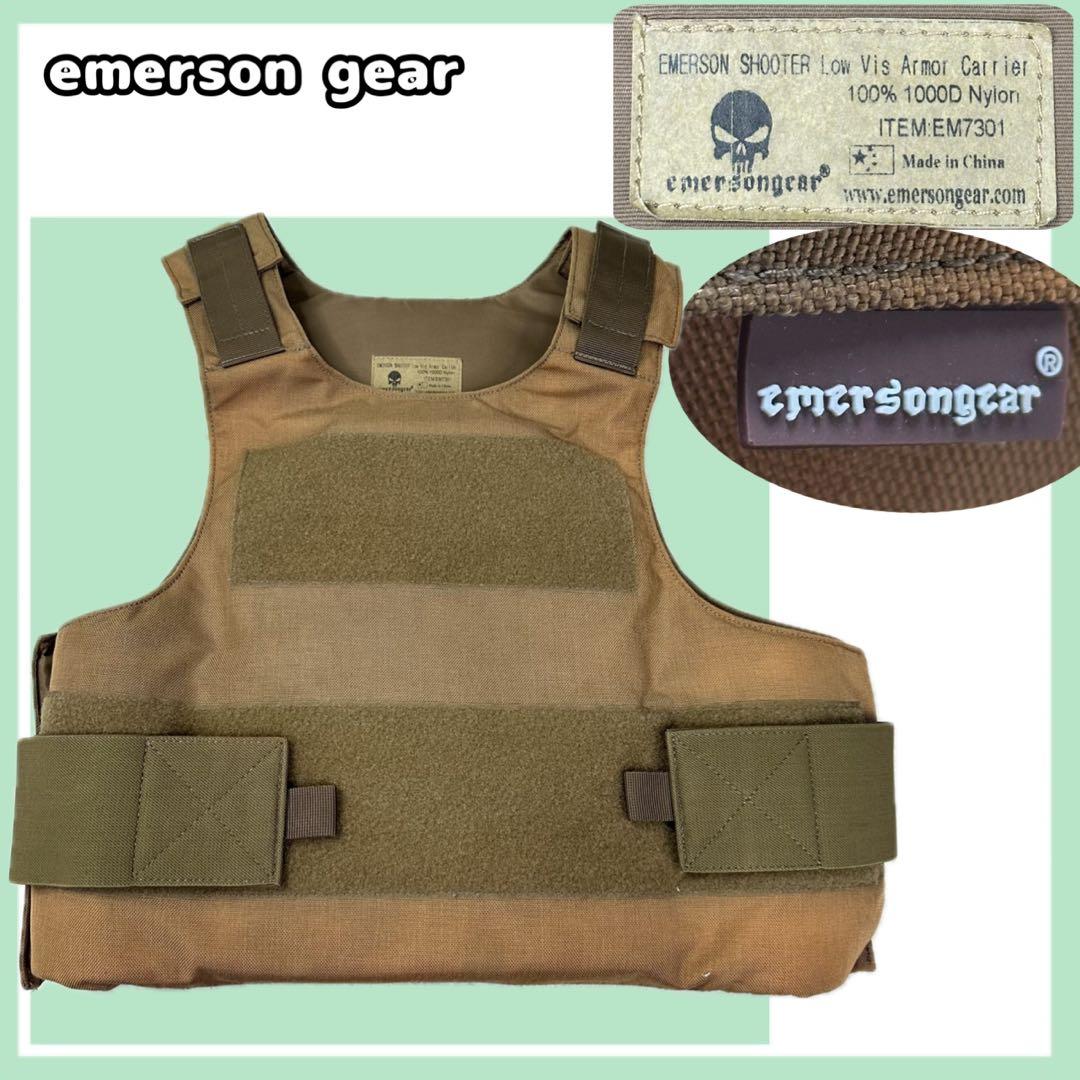 ✨美品✨EMERSON GEAR Low Visプレートキャリア サバゲー装備