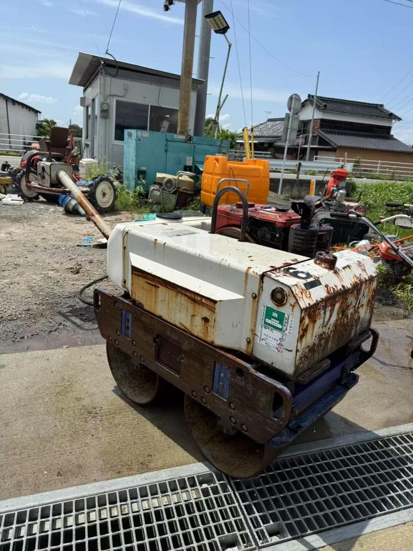 【福岡県みやま市】転圧ローラー ディーゼル ハンドローラ― 振動ローラー