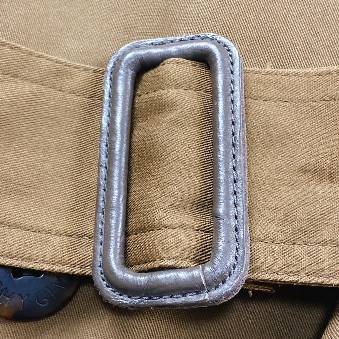 極美品 LL 大きいサイズ ジバンシー ロング ダブルトレンチコート