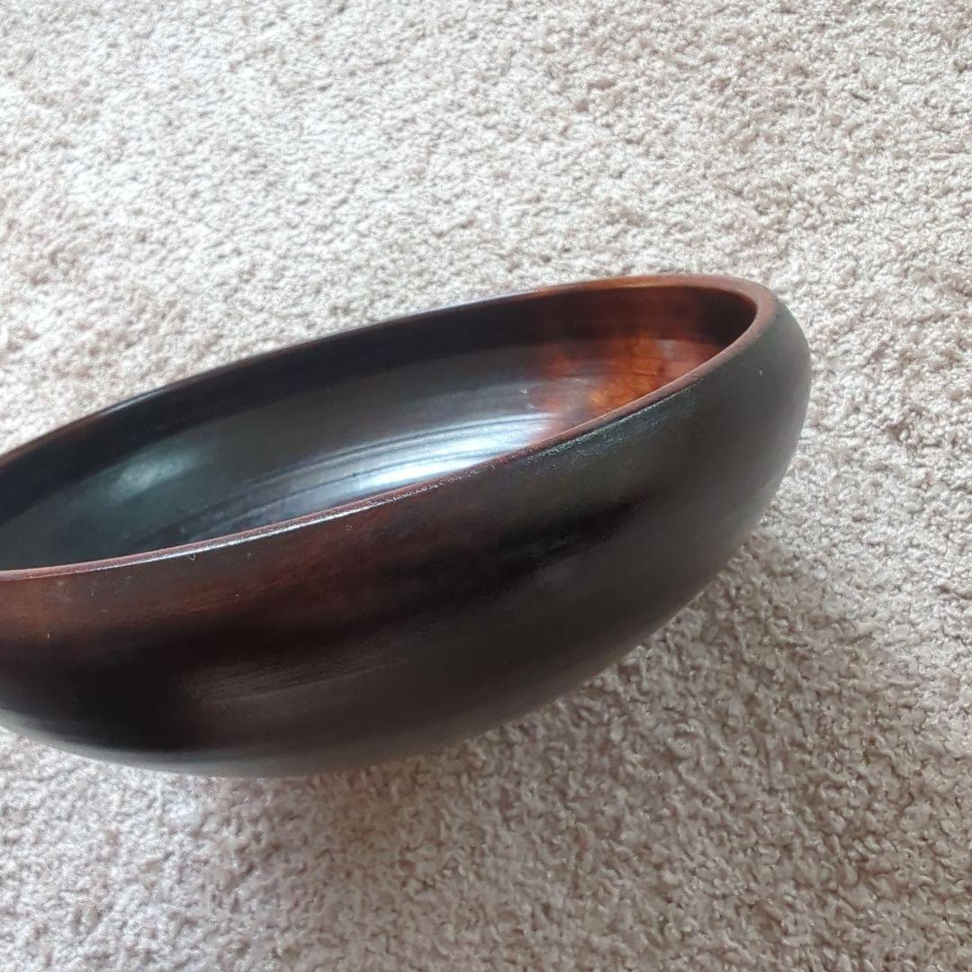 富井貴志さん　木製お椀　ボウル　漆器　拭き漆　作家物　食器