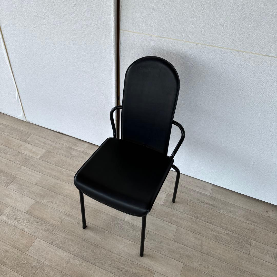 イタリア製　革　レザー　cidue チェア　ダイニングチェア