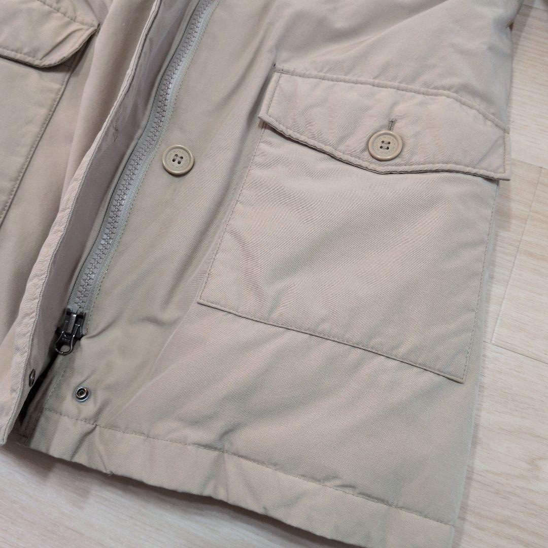 大特価✨ウールリッチ　ダウンジャケット　ベージュ　ファー　レディース　S