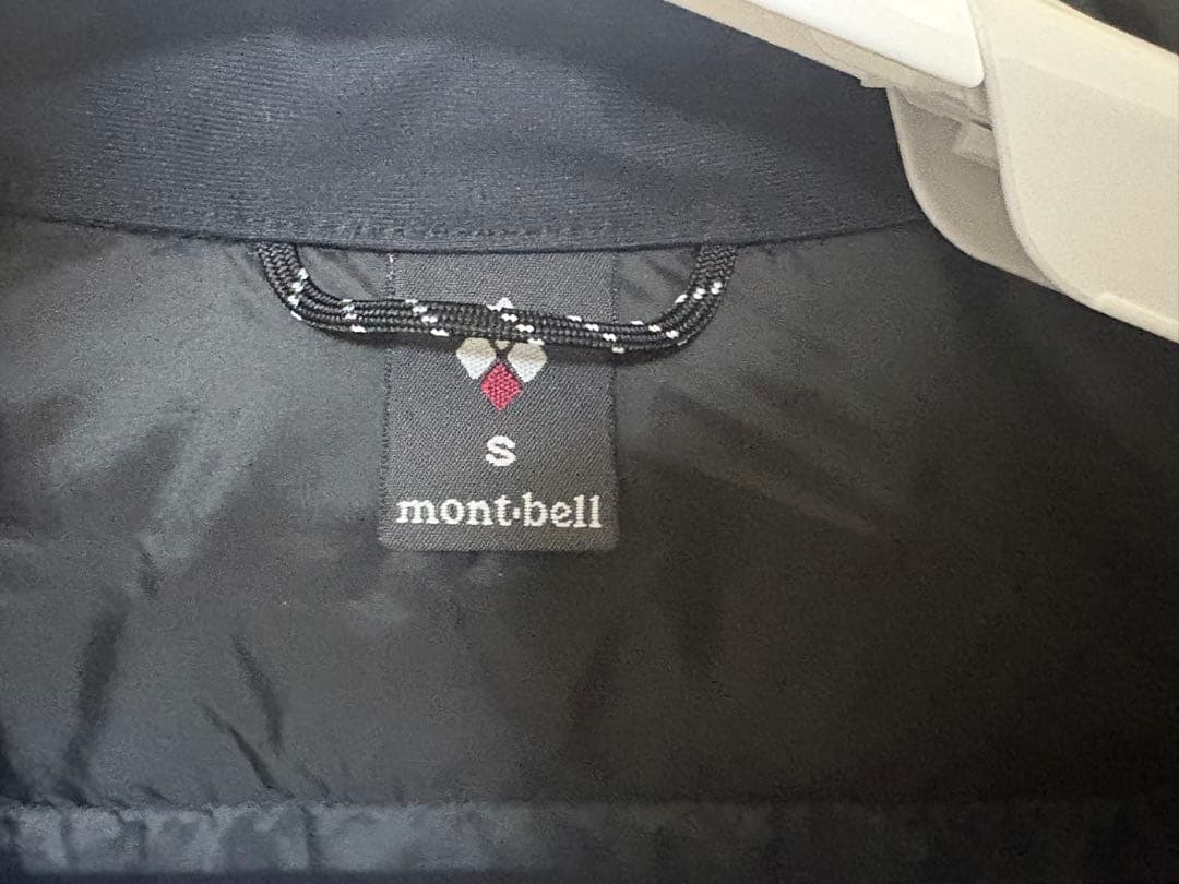 【美品】montbell ダウンジャケット woman S ブラック