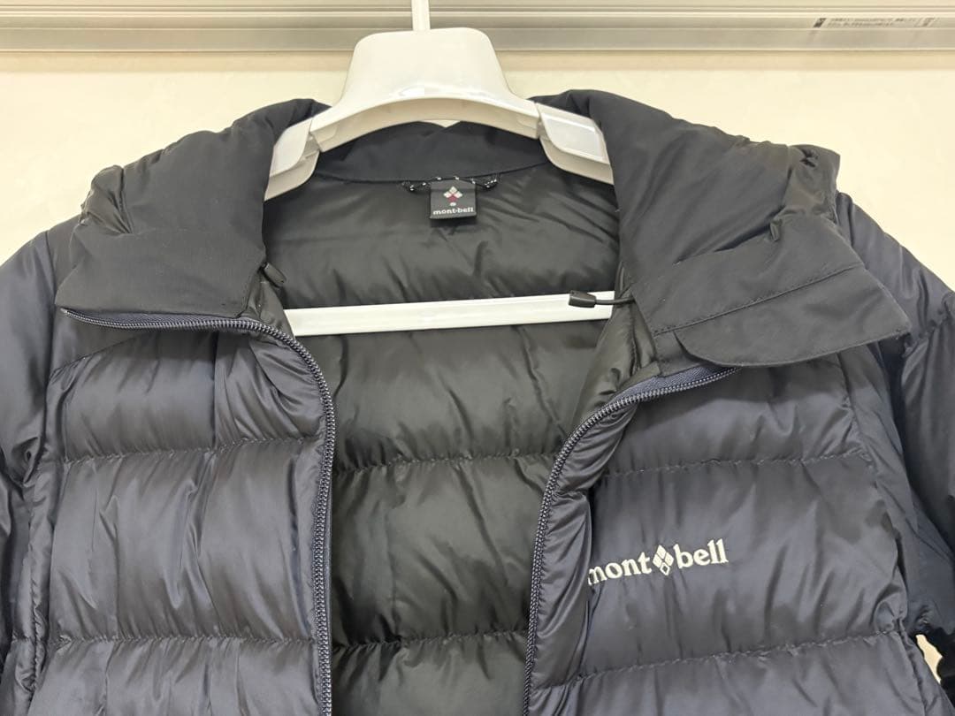 【美品】montbell ダウンジャケット woman S ブラック