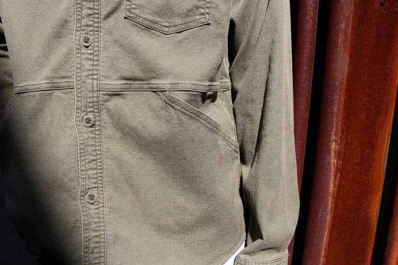 ホワイトマウンテニアリング　コーデュロイシャツ　2　ブラック