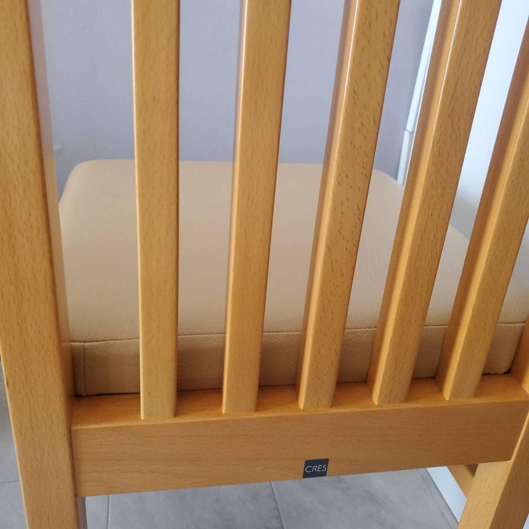 美品 CRES クレス NARUE ダイニングチェア 2脚セット 椅子