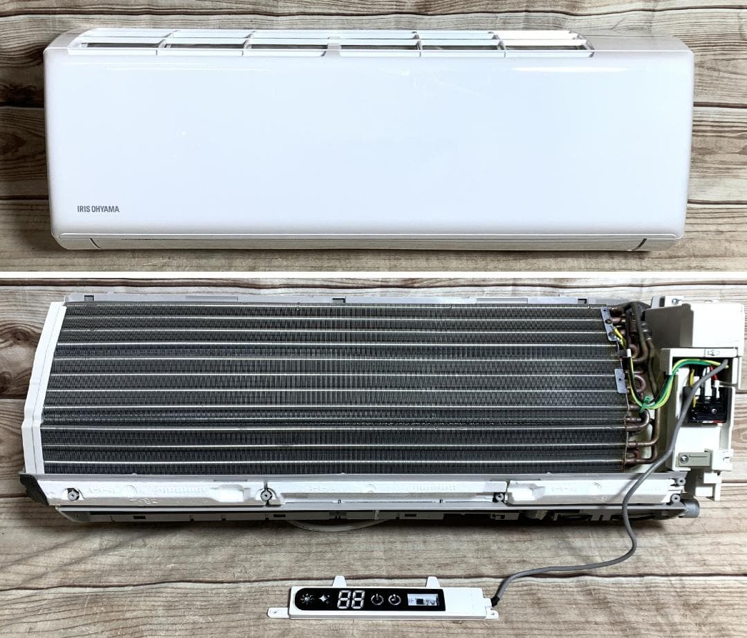 アイリス 23畳 5.6kw 200V エアコン IHF-5604G 分解清掃済