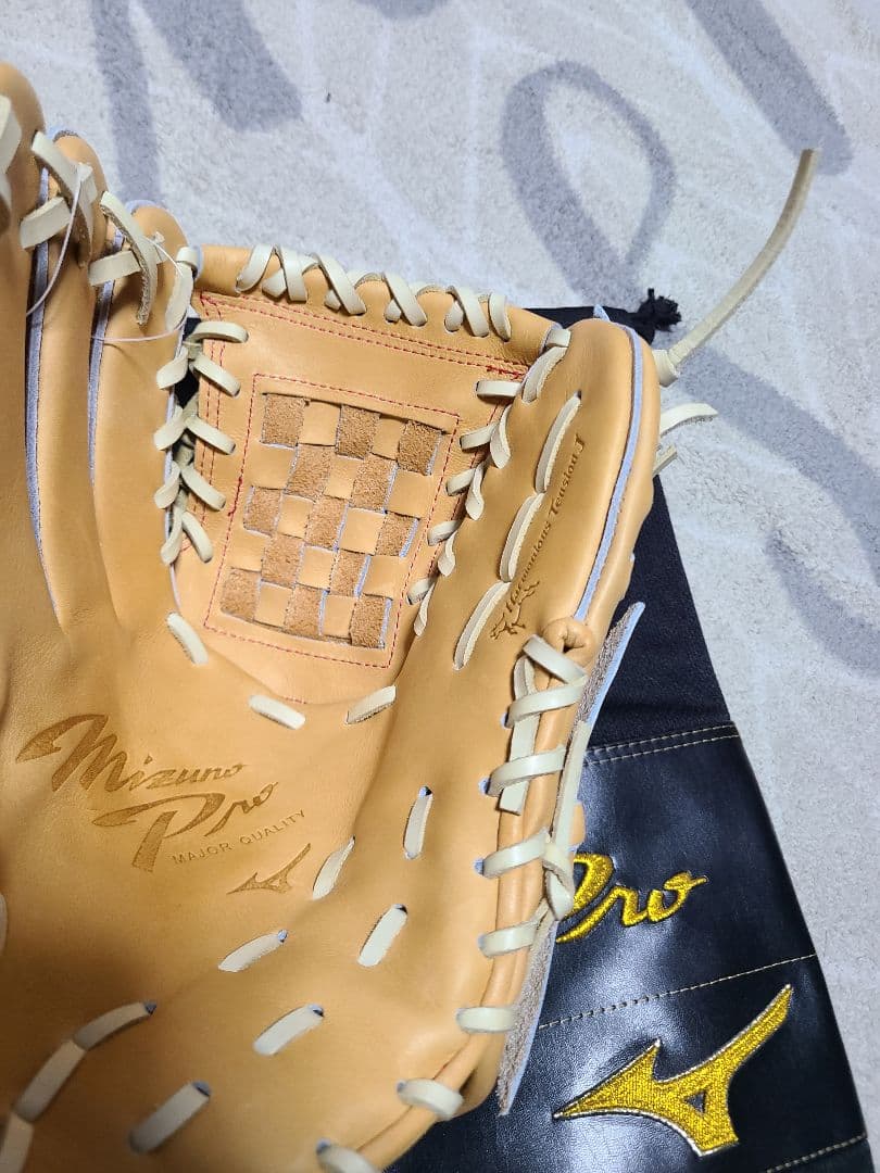 ミズノ硬式用 投手用 ミズノプロ 野球グローブ 一般1AJGH30001 左投げ