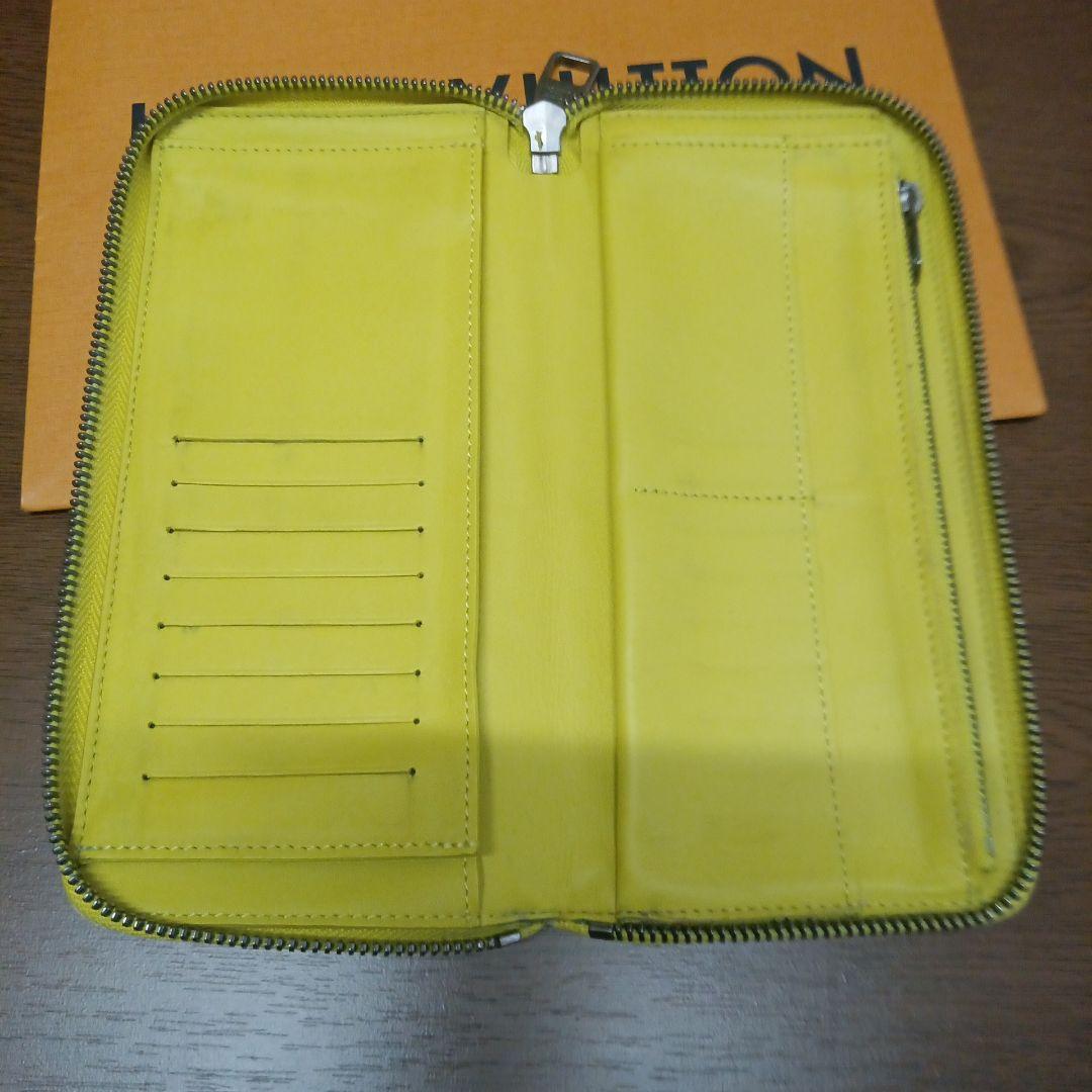 ルイ・ヴィトン。訳あり良品、アンフィニダミエ、ヴェルティカルジッピーウォレット