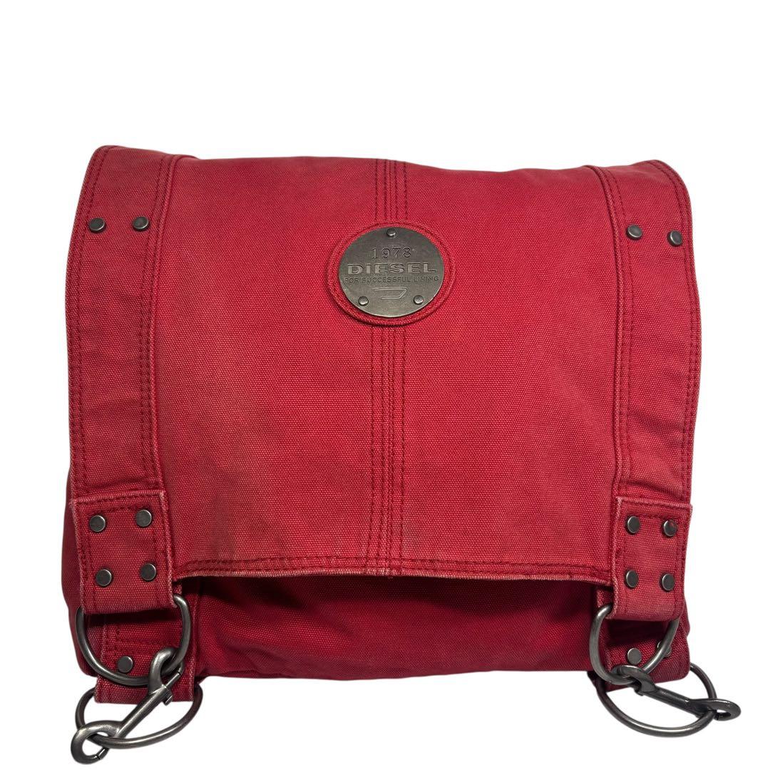 希少カラー　DIESEL アーカイブ　y2k 90s メッセンジャーバッグ
