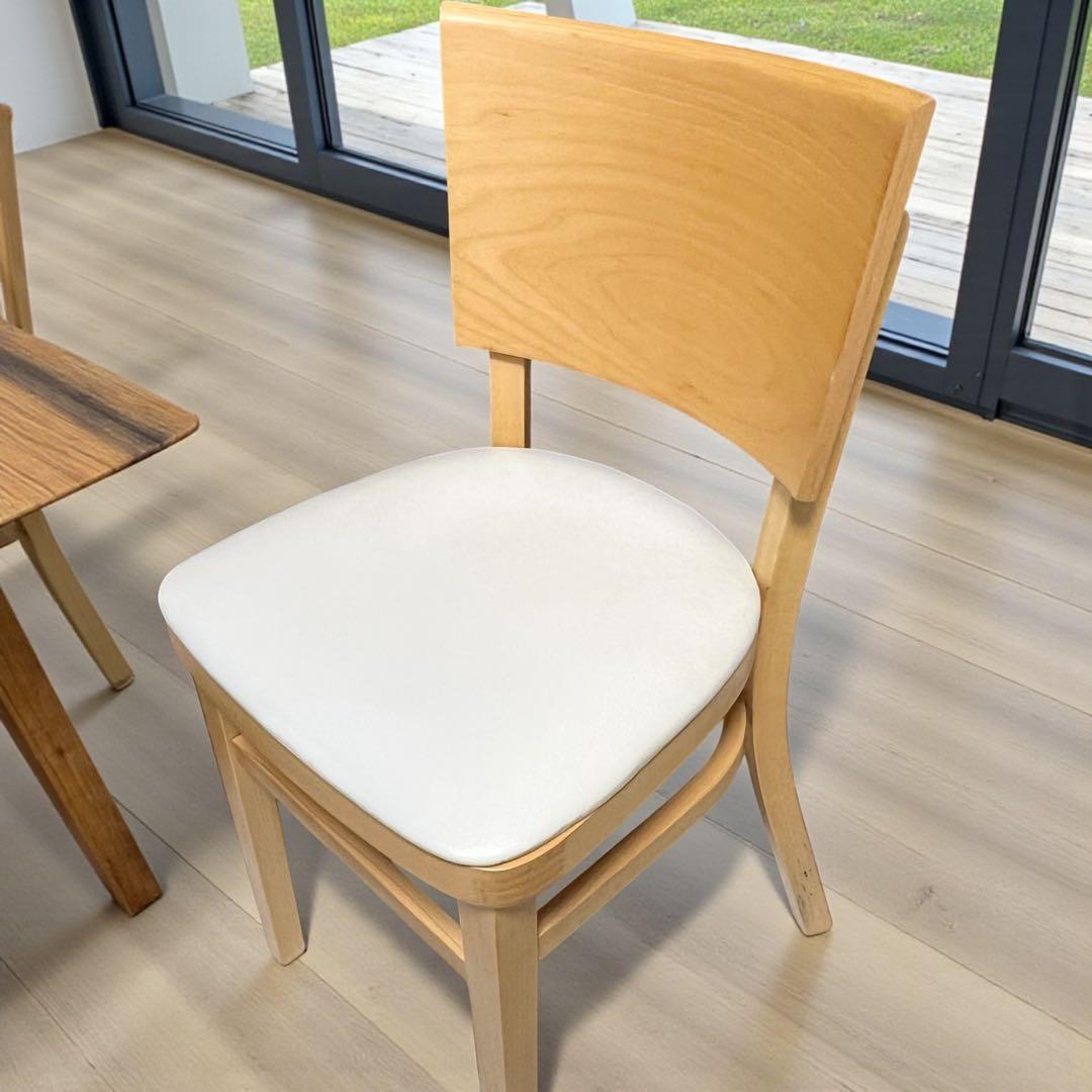 【良品】 SHARRUMA CRES 木製　ダイニングチェア　ベントウッドチェア