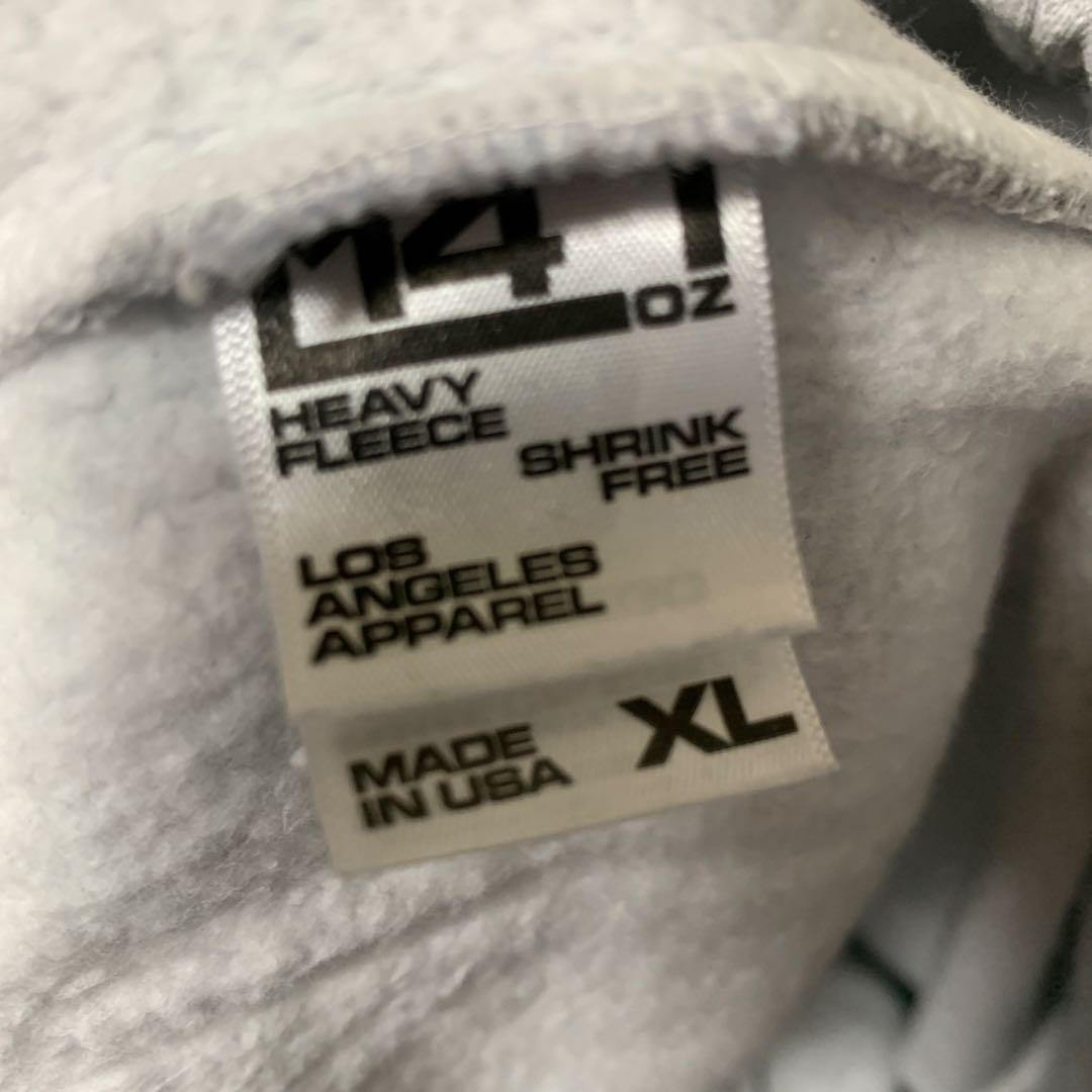 LOS ANGELES APPAREL 14oz XLセットアップ