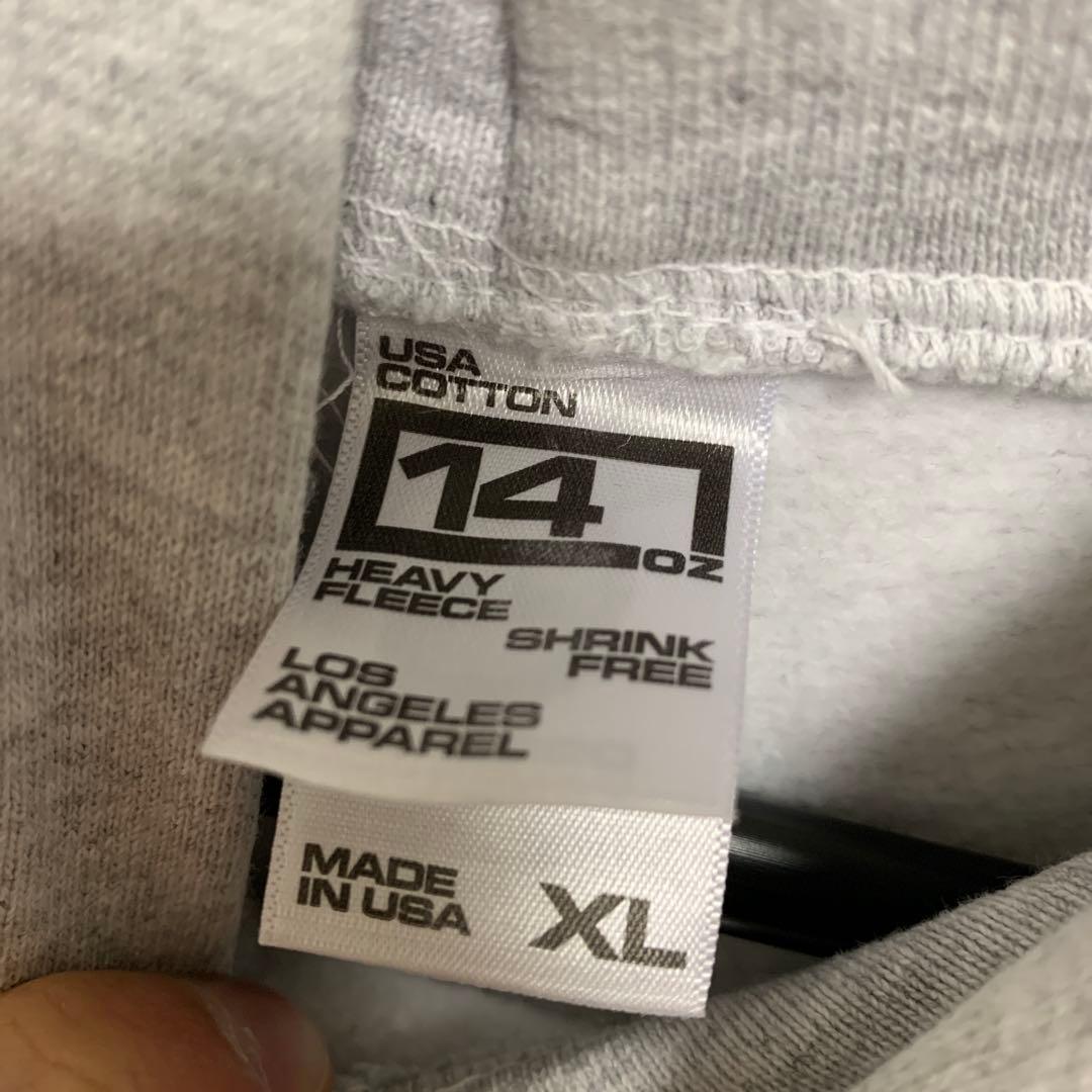 LOS ANGELES APPAREL 14oz XLセットアップ