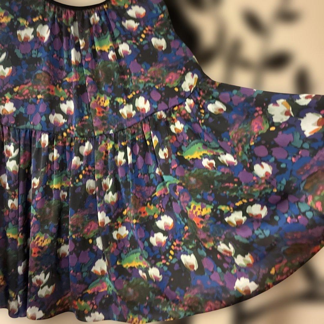 ⭐︎美品⭐︎sacai 異素材ドッキングトップス花柄可愛い♡