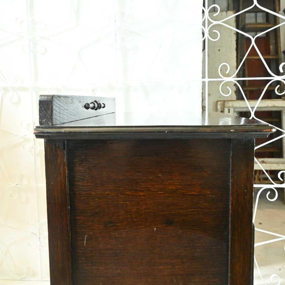 L3705-5 英国アンティーク スモール チェスト 2段 レンジ台 花台 収納