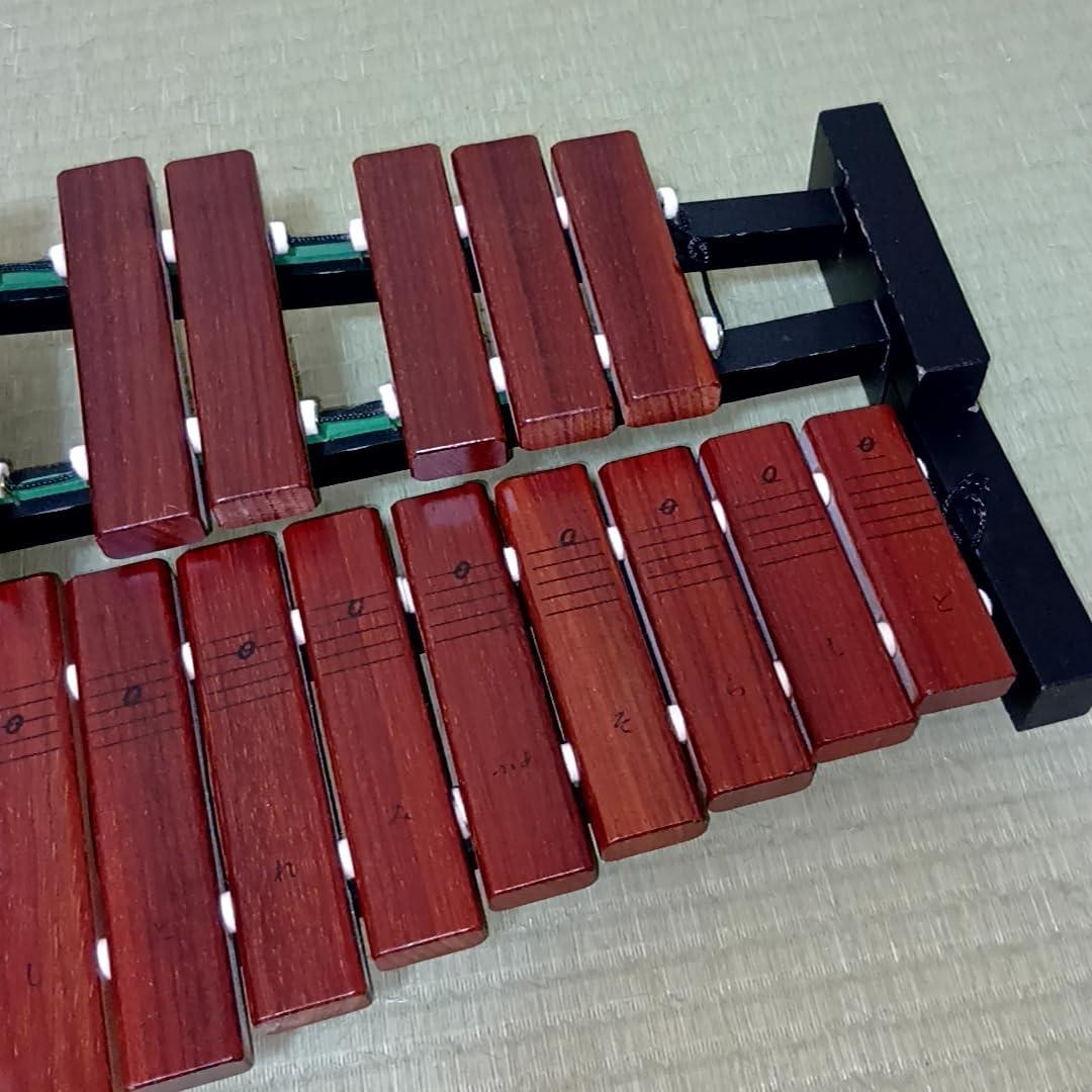 YAMAHA　卓上木琴 TX-6　32音 打楽器　廃盤品　収納ケース付き