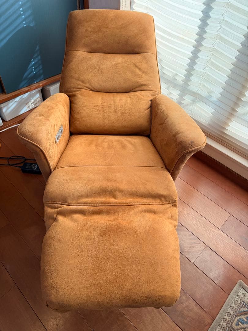 電動リクライニング機能付きソファ