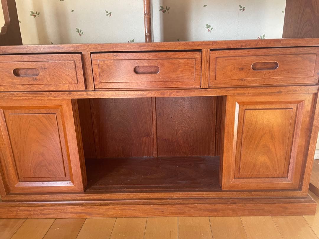 【値下げ❗️】茶棚　民芸調　飾り棚