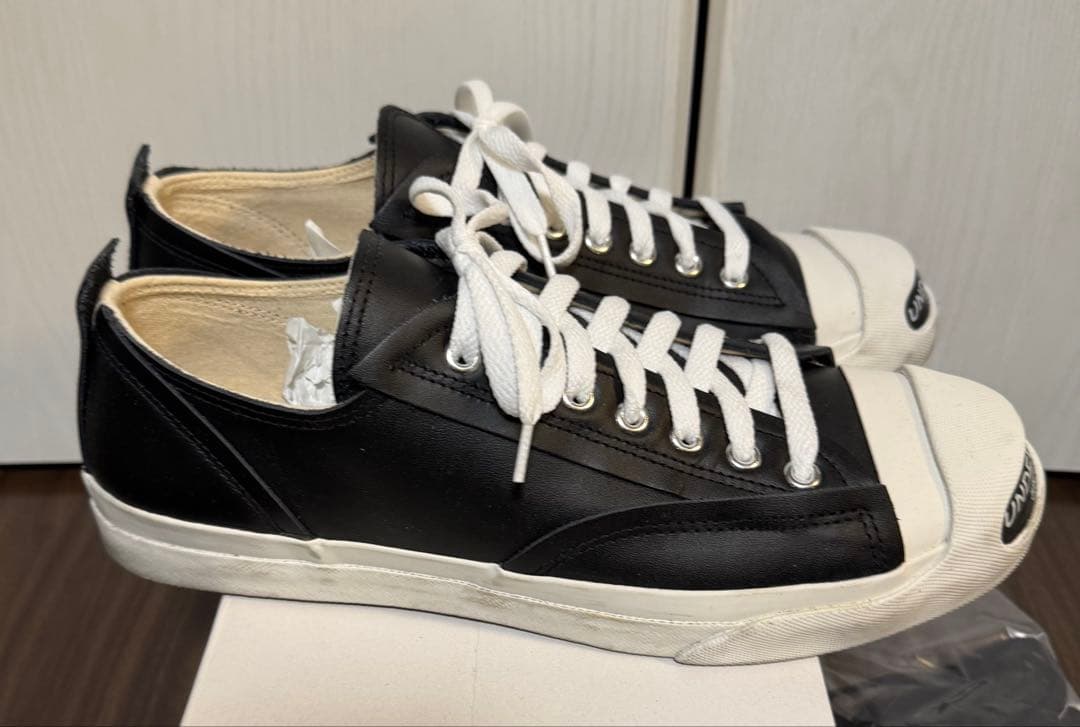 UNDERCOVER アンダーカバー ジャックパーセル24AW ブラック　レザー