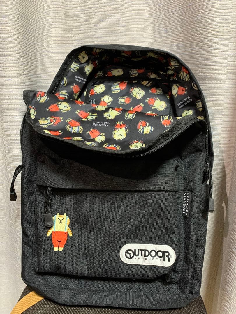 ごろごろにゃんすけ ✕ OUTDOOR　コラボレーション　リュックサック　バッグ