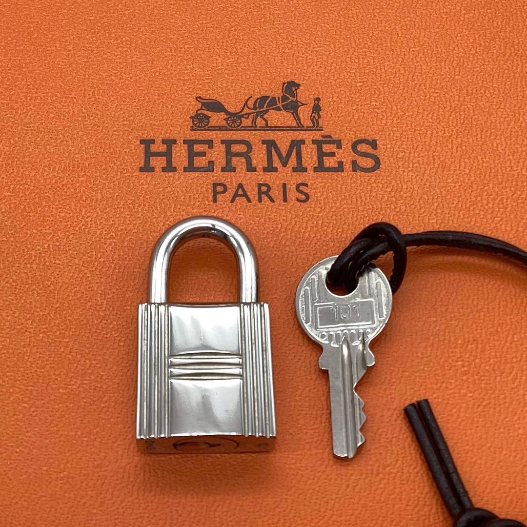 ⭐️超極美品⭐️エルメス　カデナ　パドロック　鍵　no.101 シルバー　男性　女性