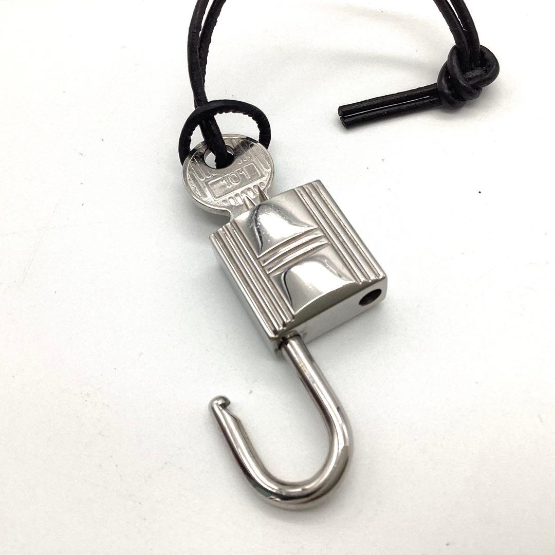 ⭐️超極美品⭐️エルメス　カデナ　パドロック　鍵　no.101 シルバー　男性　女性