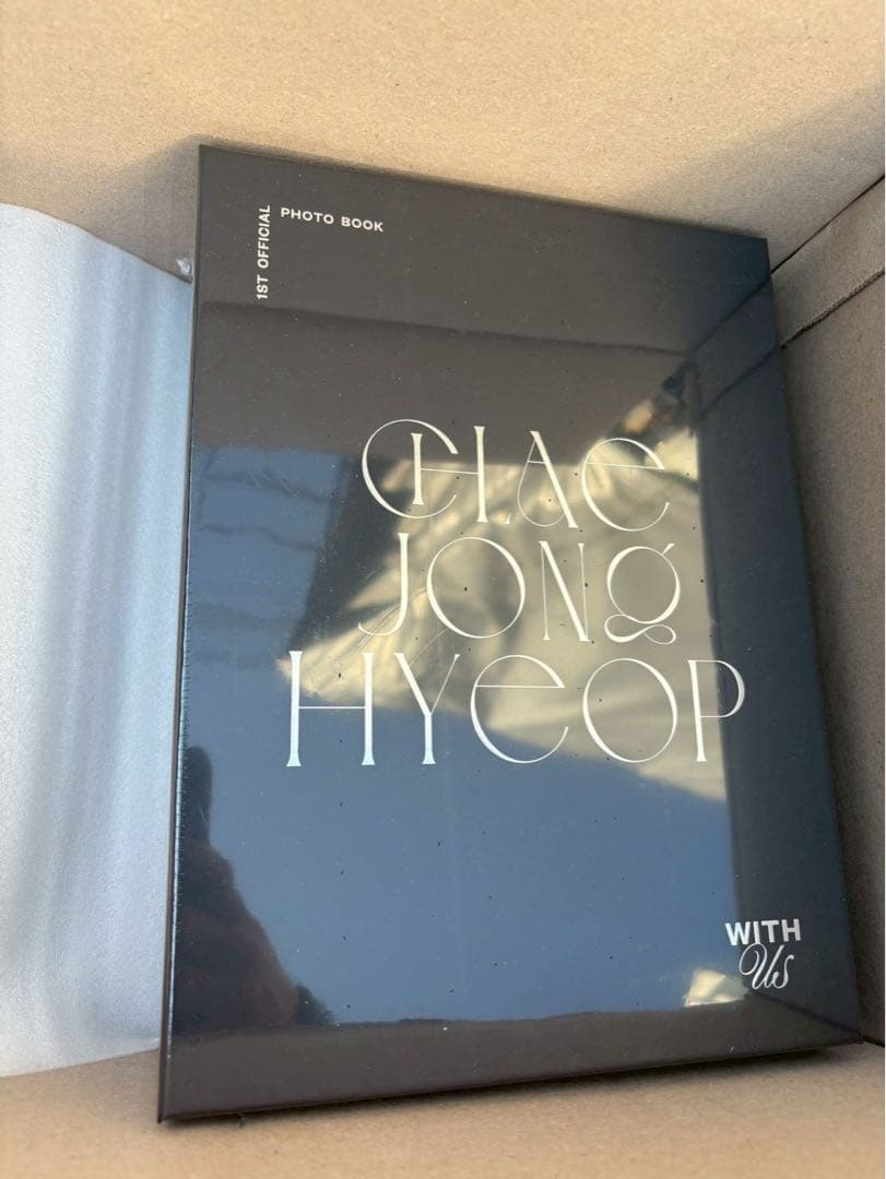 新品未開封　チェジョンヒョプ 写真集 「WITH us」