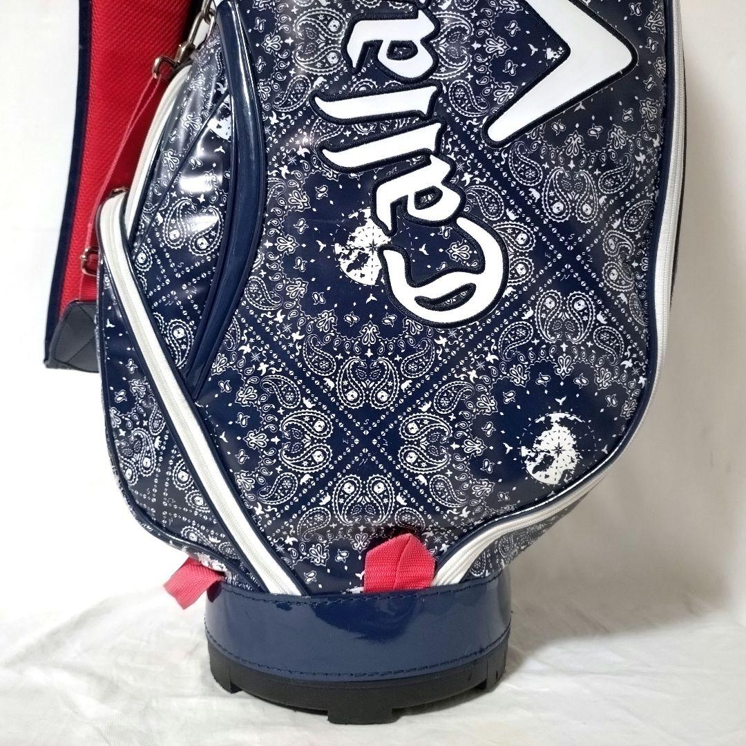 Callaway　キャディバック　ゴルフバッグ　キャロウェイ　ペイズリー柄