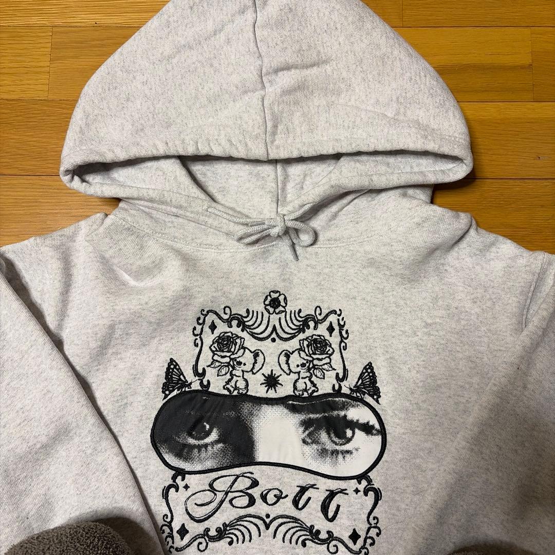 bott mirage hoodie Mサイズ　グレー