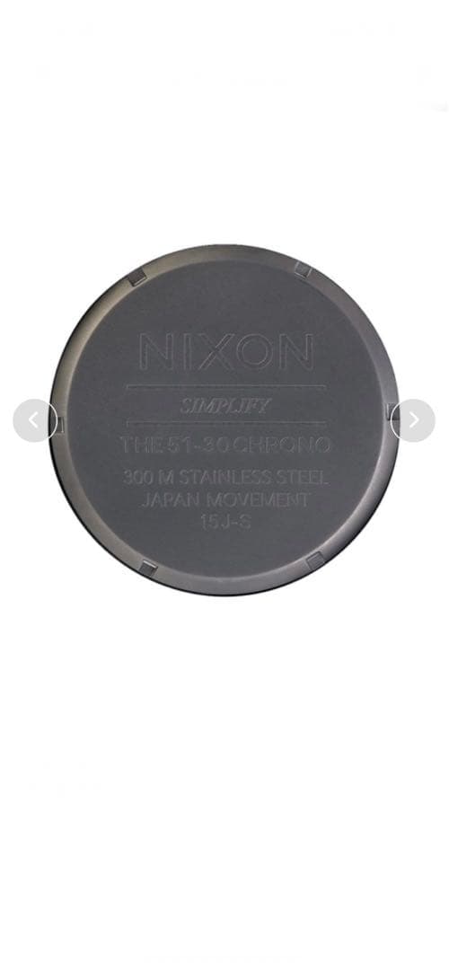 ま*る様 【NIXON/ニクソン】51-30 Chrono 時計　アナログ　電池