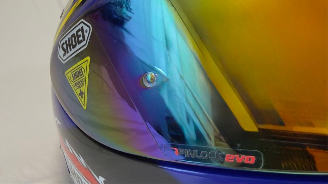 [未着用][美品][廃番]SHOEI X-14 ノリック Lサイズ