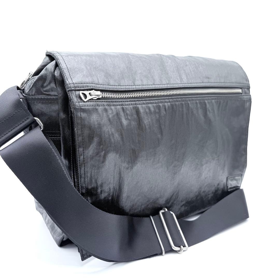 【美品】PORTER ポーター　SHINE シャイン　メッセンジャーバッグ