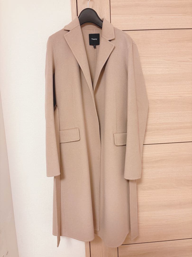 2023AW セオリー Luxe New Divide Belt Coat B