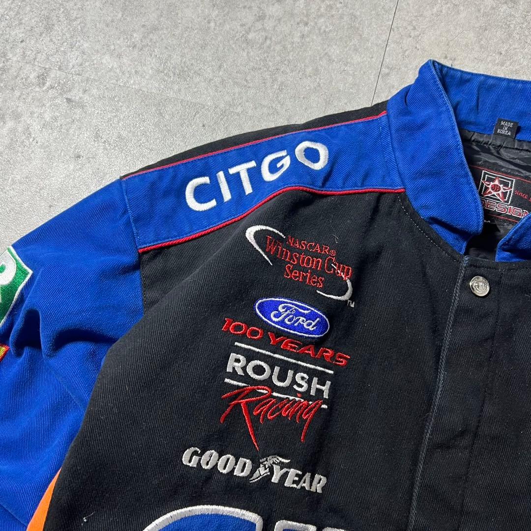 JH DESIGN CITGO NASCAR レーシングジャケット 刺繍 M