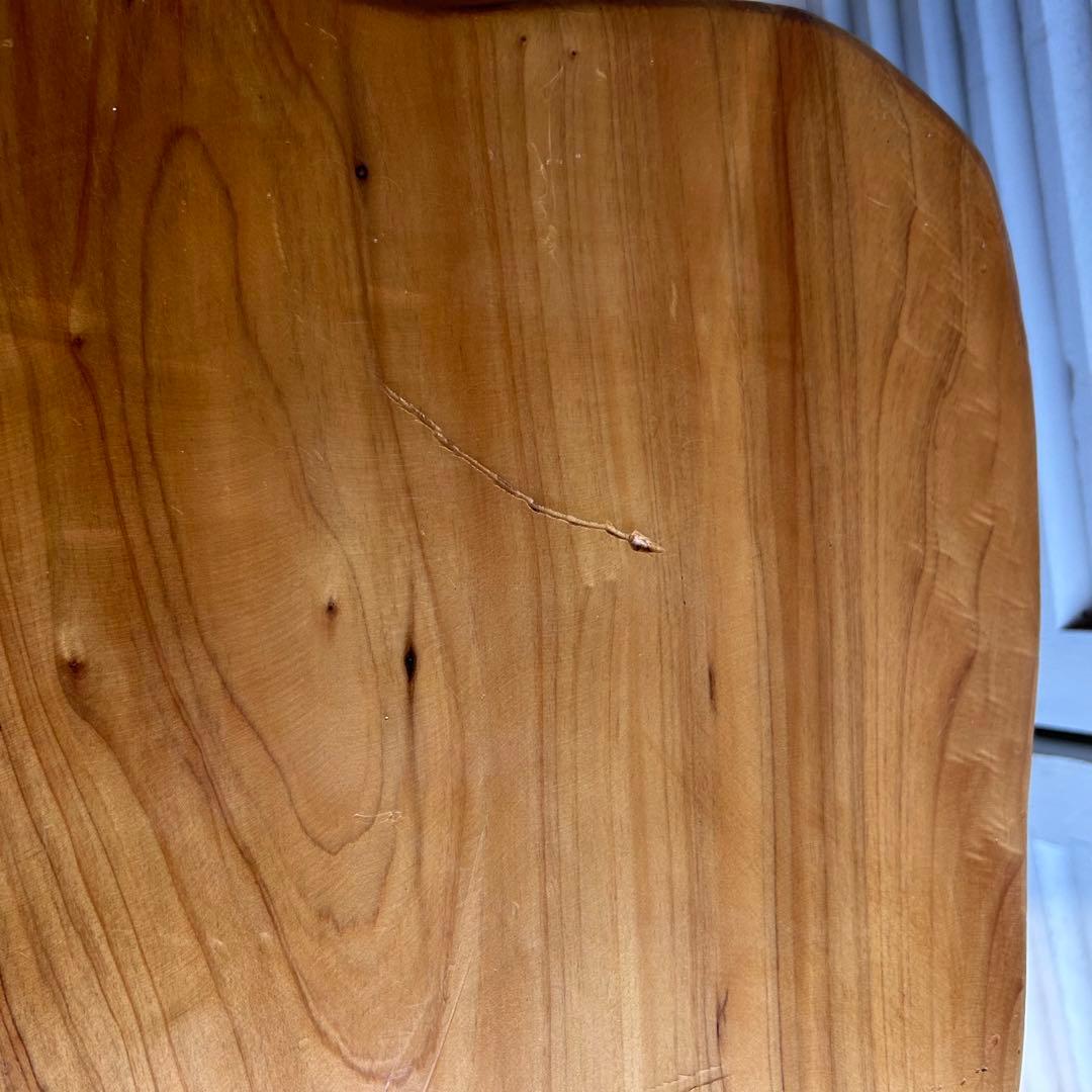 天然木　スツール　花台