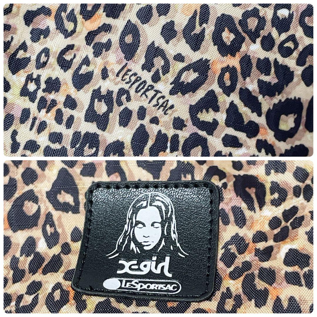 激レア♪ レスポートサック Ｘガール ボストンバッグ レオパード ラージ ポーチ