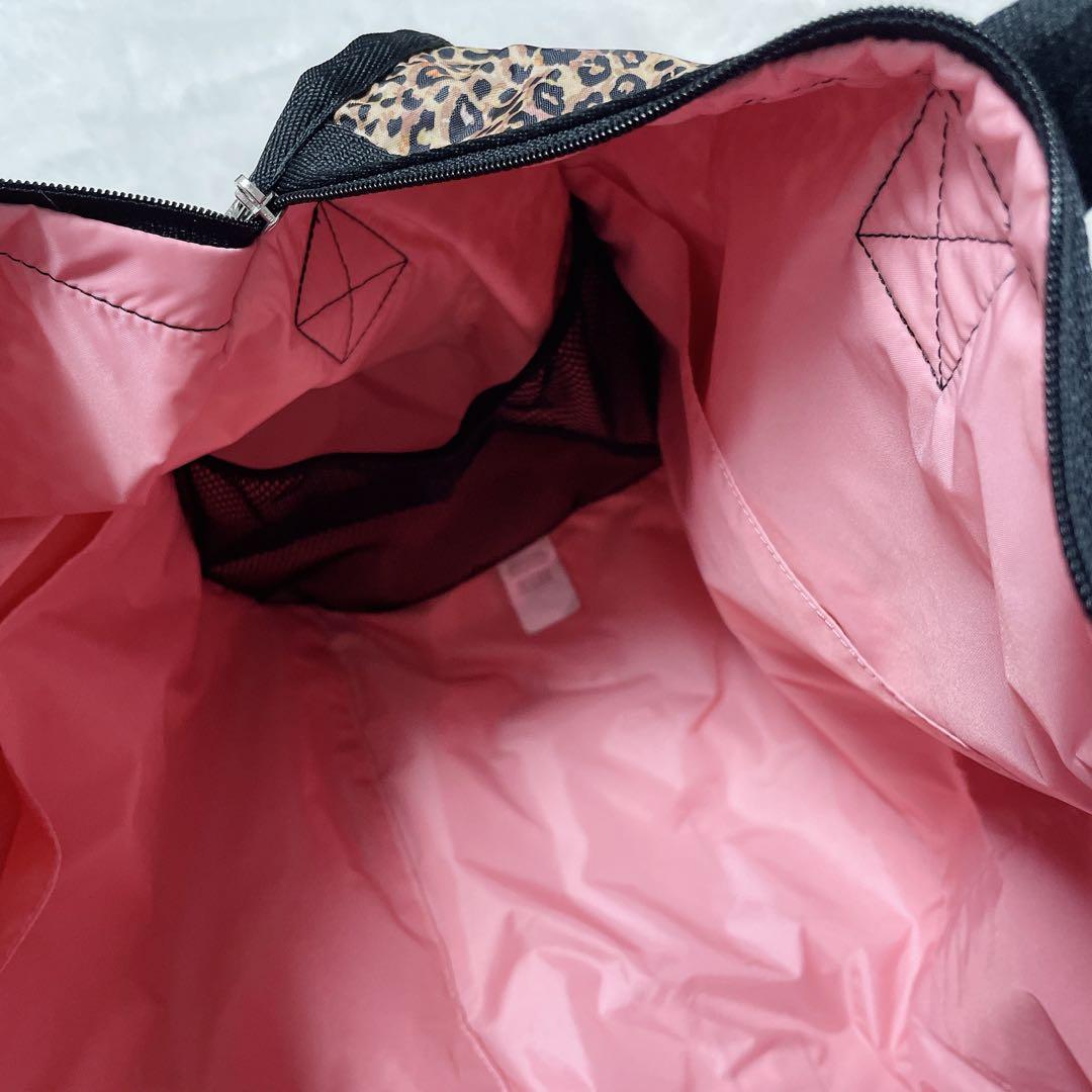 激レア♪ レスポートサック Ｘガール ボストンバッグ レオパード ラージ ポーチ