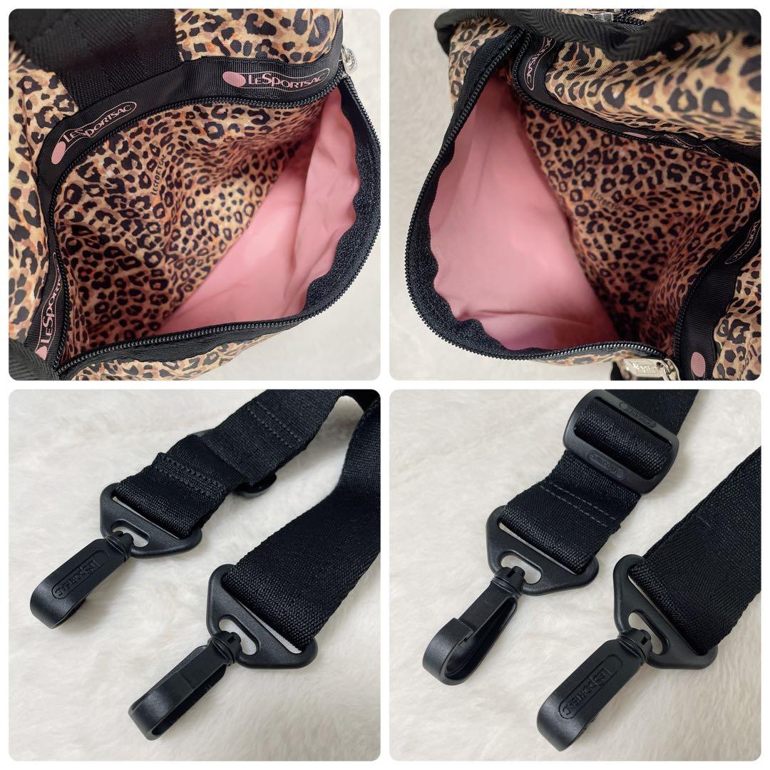 激レア♪ レスポートサック Ｘガール ボストンバッグ レオパード ラージ ポーチ