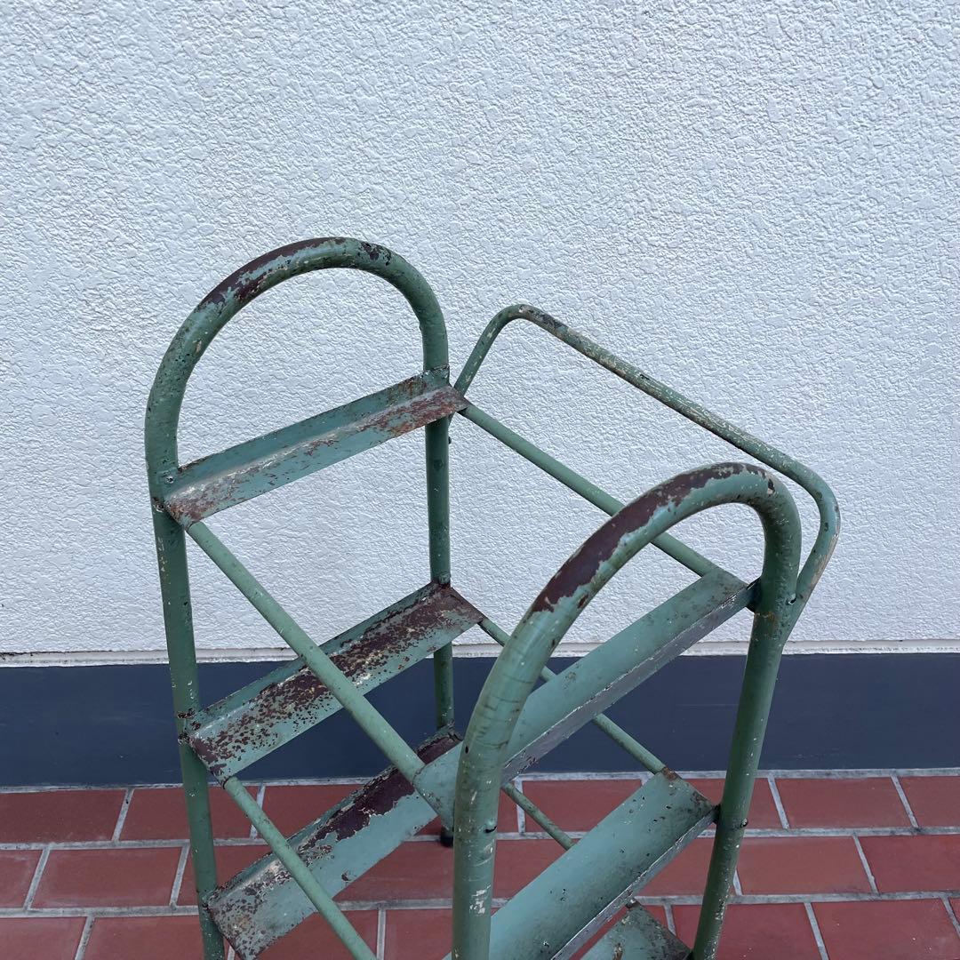 アイアン ラック インダストリアル ミッドセンチュリー vintage オープン