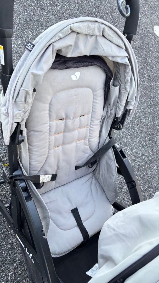 Joie 2人乗りベビーカー グレー