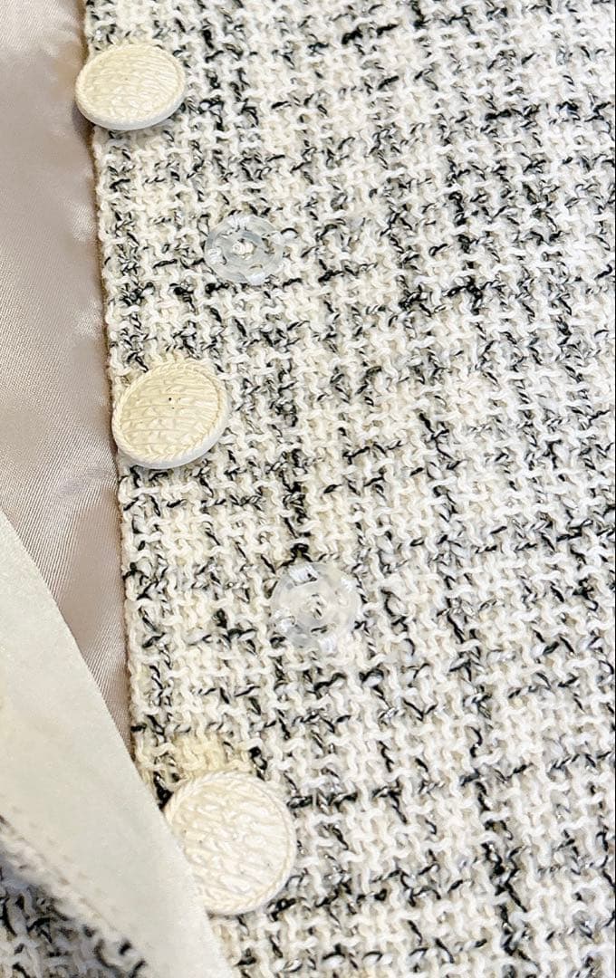 ANAYI オールインワントライスピンツィードオールインワン　38