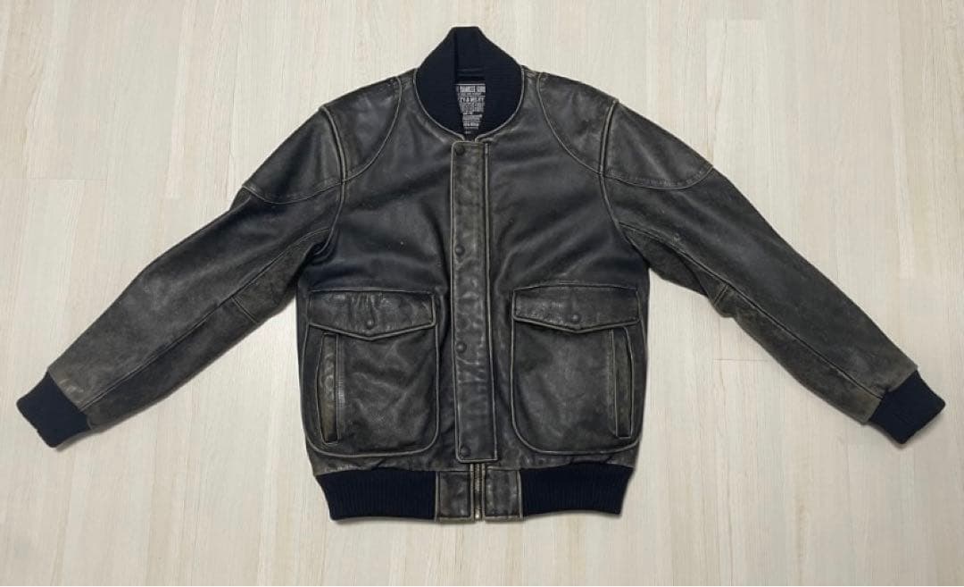 【美品】Hysteric Glamour カウレザースポーツジャケット定価15万