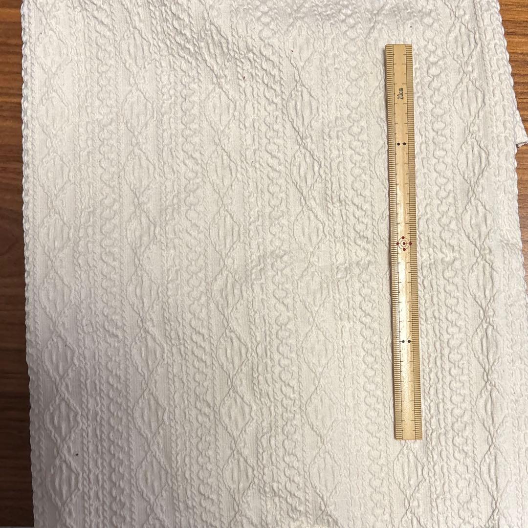 アラン風ニット生地