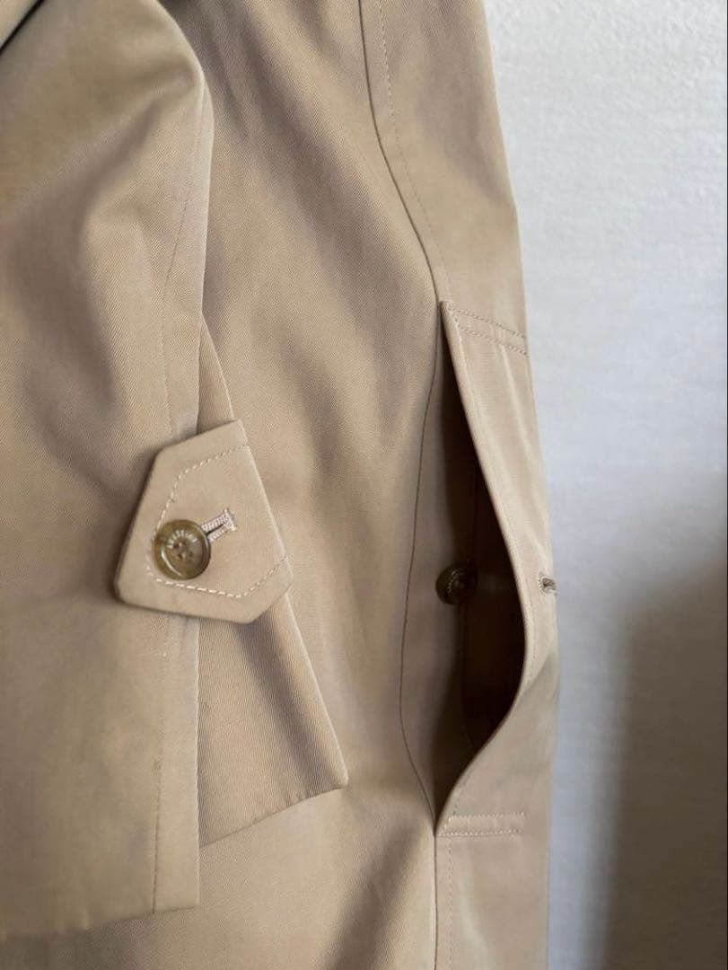 美品☆BURBERRY バーバリー　コート　ステンカラー ノバチェック