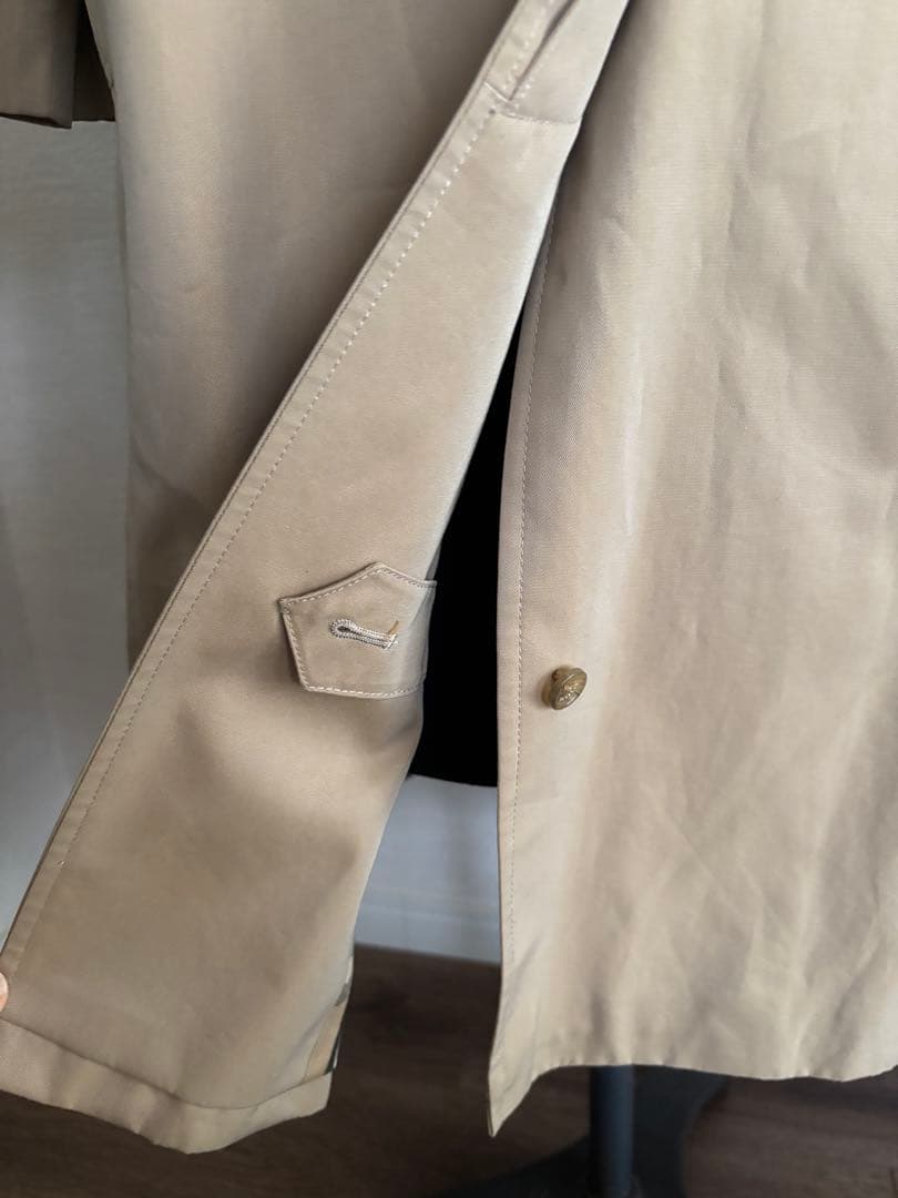 美品☆BURBERRY バーバリー　コート　ステンカラー ノバチェック
