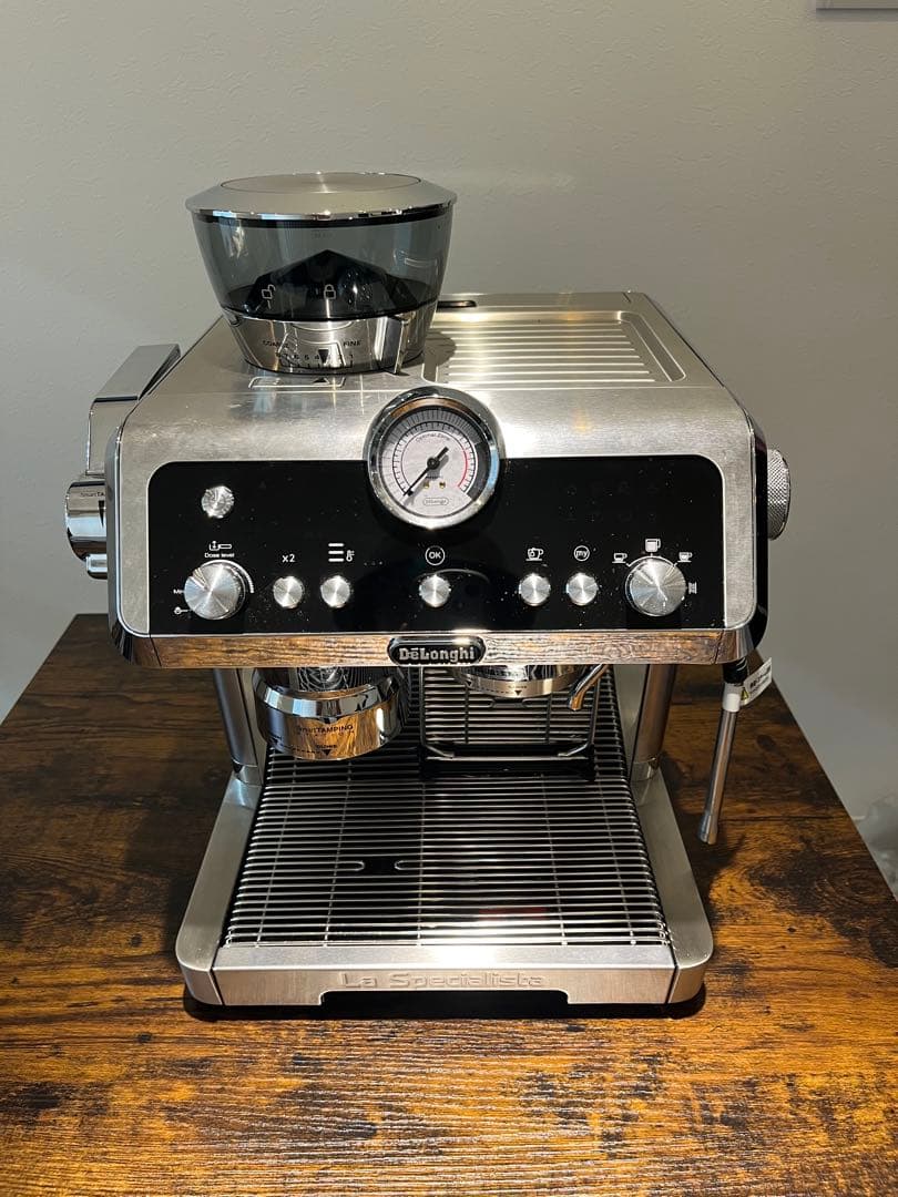 De'Longhi エスプレッソ・カプチーノメーカー シルバー