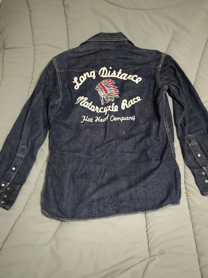 フラットヘッド デニムシャツ