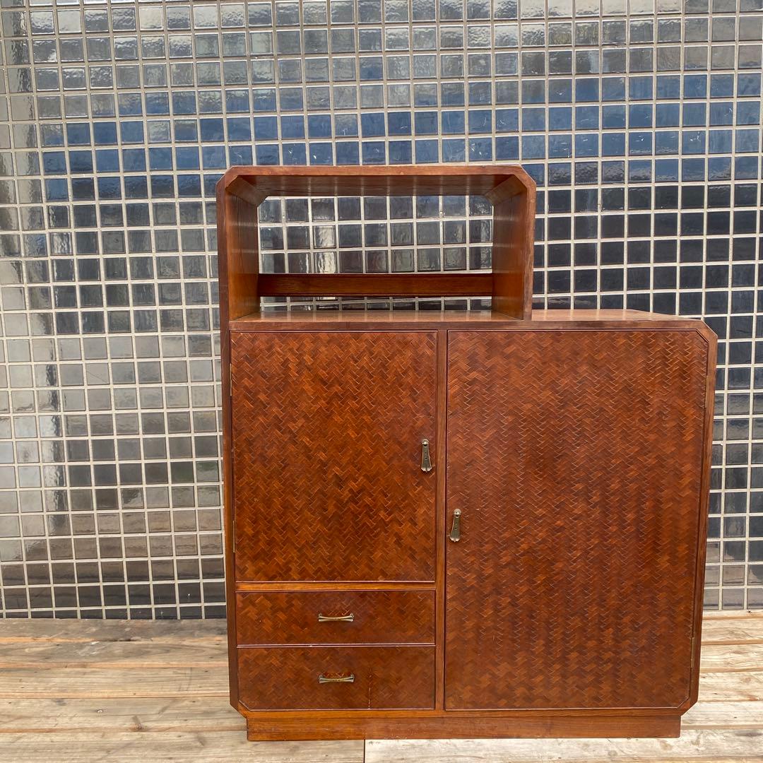 ミッドセンチュリー 戸棚 収納 飾り棚 ヴィンテージ チェスト 家具