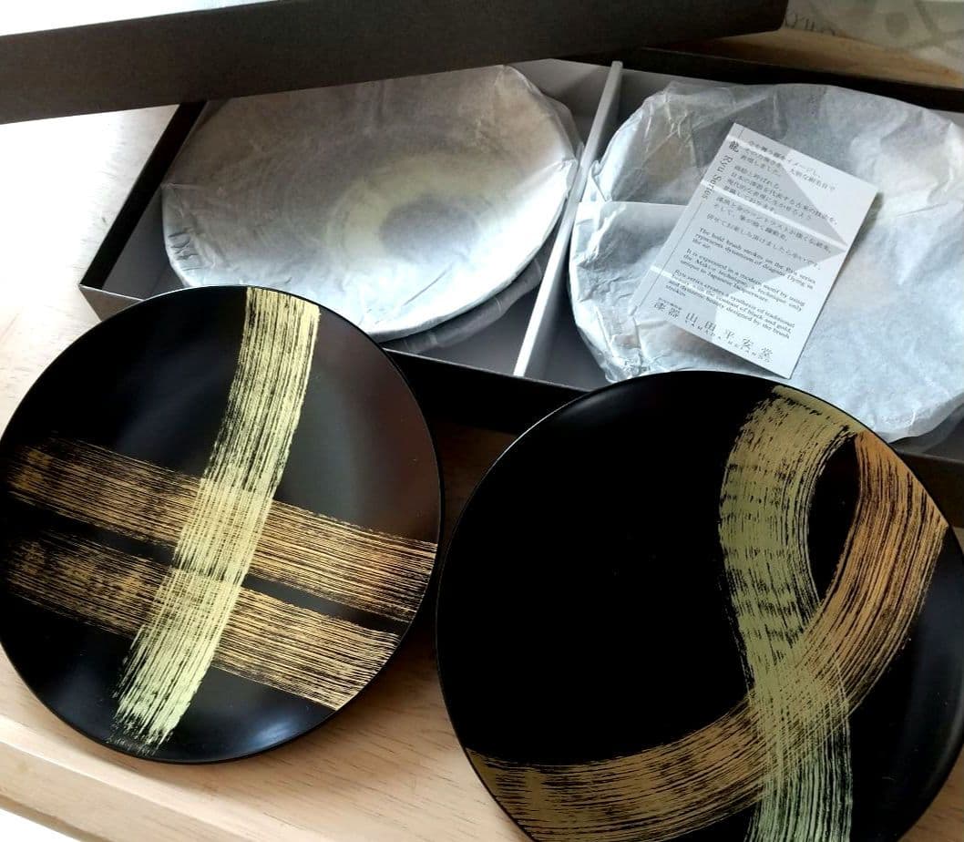 mokaha様❇️山田平安堂　彩龍　プレート6枚組❇️未使用品